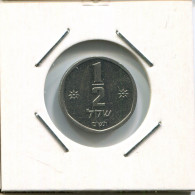 1/2 SHEQEL 1980 ISRAEL Coin #AR618.U.A - Israël
