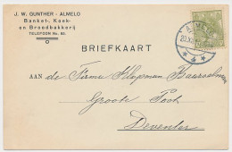 Firma Briefkaart Almelo 1916 - Banket- Koek- Broodbakkerij - Zonder Classificatie