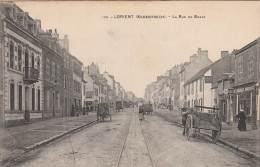 56 LORIENT (KERENTRECH)   La Rue De Brest.     SUP  PLAN  Env. 1915 - Lorient