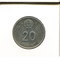 20 FORINT 1985 HUNGRÍA HUNGARY Moneda #AR585.E.A - Hungría