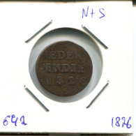 1826 S 1/4 STUIVER NIEDERLANDE OSTINDIEN (SUMATRA) Koloniale Münze #VOC1372.7.D.A - Niederländisch-Indien