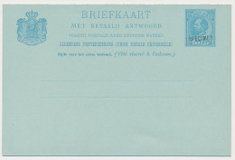 Briefkaart G. 28 - SPECIMEN - Postal Stationery
