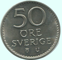50 ORE 1966 SCHWEDEN SWEDEN Münze #AC727.2.D.A - Zweden