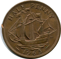 PENNY 1963 UK GRANDE-BRETAGNE GREAT BRITAIN Pièce #AX897.F.A - D. 1 Penny