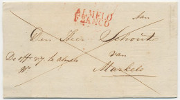 Almelo - Markelo 1819 - ALMELO FRANCO - ...-1852 Vorläufer