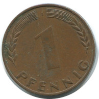1 PFENNIG 1950 J WEST & UNIFIED GERMANY Coin #AD892.9.U.A - 1 Pfennig