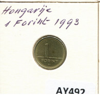 1 FORINT 1993 SIEBENBÜRGEN HUNGARY Münze #AY492.D.A - Ungheria