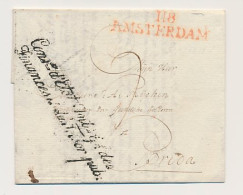 118 AMSTERDAM - Breda 1811 - Lakzegel - ...-1852 Vorläufer