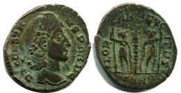 CONSTANS MINTED IN NICOMEDIA FOUND IN IHNASYAH HOARD EGYPT #ANC11776.14.F.A - The Christian Empire (307 AD To 363 AD)