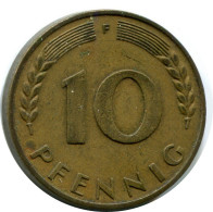 10 PFENNIG 1950 F BRD ALLEMAGNE Pièce GERMANY #AW973.F.A - 10 Pfennig