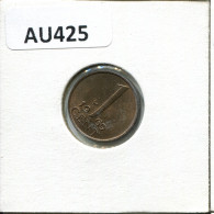 1 CENT 1969 NEERLANDÉS NETHERLANDS Moneda #AU425.E.A - 1948-1980: Juliana