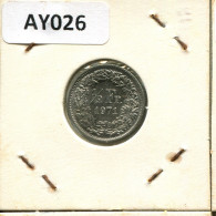 1/2 FRANC 1971 SUISSE SWITZERLAND Pièce #AY026.3.F.A - Other & Unclassified