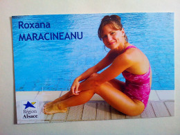 Carte Postale Roxana Maracineanu Région Alsace - Sportler