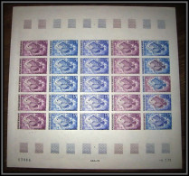 93919 Dahomey N°330 Poissons (Fish) Drepane Africana 1973 Essai Proof Non Dentelé Imperf ** MNH Feuille Complete (sheet) - Bénin – Dahomey (1960-...)