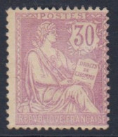 France - Mouchon N° 128 Neuf Sans Gomme - 1900-02 Mouchon