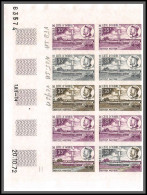93805/ Cote D'ivoire N°343 Institut Pasteur 1972 Bloc 10 Coin Daté Essai Proof Non Dentelé Imperf ** MNH - Louis Pasteur