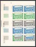 93799 Cote D'ivoire N°335 Journée Du Timbre Stamp's Day Poste 1972 Bloc 10 Coin Daté Essai Proof Non Dentelé ** Mnh - Côte D'Ivoire (1960-...)