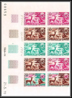 93763 Cote D'ivoire N°303 Onu/uno Lion Animals Animaux Bloc 10 Coin Daté Essai Proof Non Dentelé Imperf ** MNH - Ivory Coast (1960-...)