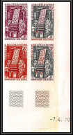 93750e Cote D'ivoireN°299 Industrie Impression Tissu Fabric Printing Coin Daté Essai Proof Non Dentelé Imperf ** MNH - Tessili