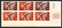 93665f Cote D'ivoire N°251 Oie De Gambie Goose Oiseaux (birds) Essai Proof Non Dentelé Imperf ** MNH 1966 Bloc 6 - Gansos