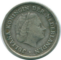 1/10 GULDEN 1962 ANTILLAS NEERLANDESAS PLATA Colonial Moneda #NL12449.3.E.A - Niederländische Antillen