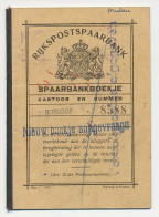 Boskoop 1954 - Spaarbankboekje Rijkspostspaarbank - Unclassified