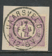 Grootrondstempel Jaarsveld 1910 - Postal History
