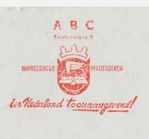 Meter Cover Netherlands 1965 ABC - Trade Books - Ohne Zuordnung