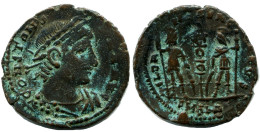 CONSTANS MINTED IN ALEKSANDRIA FROM THE ROYAL ONTARIO MUSEUM #ANC11426.14.D.A - The Christian Empire (307 AD To 363 AD)