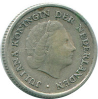 1/10 GULDEN 1963 ANTILLAS NEERLANDESAS PLATA Colonial Moneda #NL12501.3.E.A - Niederländische Antillen