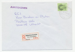 Em. Beatrix Aangetekend Zaltbommel Rijdend Postkantoor 1991 - Non Classés