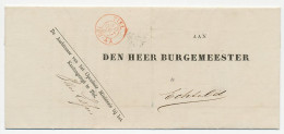 Twee-letterstempel Tiel 1867 - Covers & Documents