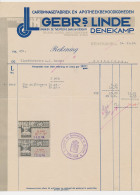 Omzetbelasting 5 CENT / 50 CENT - Denekamp 1934 - Steuermarken