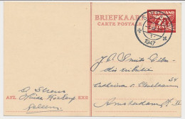 Briefkaart G. 273 Sittard - Amsterdam 1947 - Entiers Postaux
