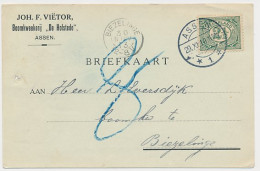 Firma Briefkaart Assen 1913 - Boomkwekerij - Ohne Zuordnung