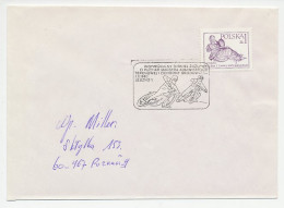 Cover / Postmark Poland 1980 Motor Speedway -  - Motos