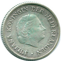 1/4 GULDEN 1957 NETHERLANDS ANTILLES SILVER Colonial Coin #NL11001.4.U.A - Antilles Néerlandaises