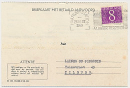 Kennisgeving Ned. Spoorwegen Haarlem - Tilburg 1959 - Unclassified