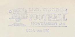 Meter Cut USA 1956 US Rubber Football - UCLA Vs USC - Television Camera - Autres & Non Classés