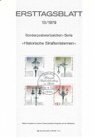 Fiche 1e Jour 15 X 21 Cm ALLEMAGNE BERLIN N° 563 A 566 Y & T - 1st Day – FDC (sheets)