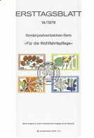 Fiche 1e Jour 15 X 21 Cm ALLEMAGNE BERLIN N° 568 A 571 Y & T - 1st Day – FDC (sheets)