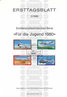Fiche 1e Jour 15 X 21 Cm ALLEMAGNE BERLIN N° 578 A 581 Y & T - 1st Day – FDC (sheets)