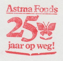 Meter Cut Netherlands 1984 Asthma Fund - Butterfly - Other & Unclassified