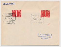 Treinblokstempel : Maastricht - Eindhoven C 1951 - Unclassified
