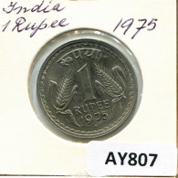 1 RUPEE 1975 INDE INDIA Pièce #AY807.F.A - India