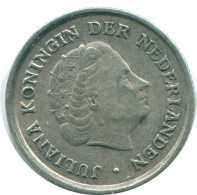 1/10 GULDEN 1966 NIEDERLÄNDISCHE ANTILLEN SILBER Koloniale Münze #NL12727.3.D.A - Niederländische Antillen