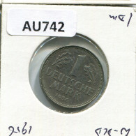 1 DM 1956 D WEST & UNIFIED GERMANY Coin #AU742.U.A - 1 Marco