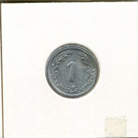 1 MILLIEME 1960 TÚNEZ TUNISIA Moneda #AS197.E.A - Tunisia