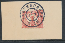 Grootrondstempel Wagenborgen 1912 - Poststempels/ Marcofilie