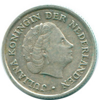 1/10 GULDEN 1960 NETHERLANDS ANTILLES SILVER Colonial Coin #NL12271.3.U.A - Antilles Néerlandaises
